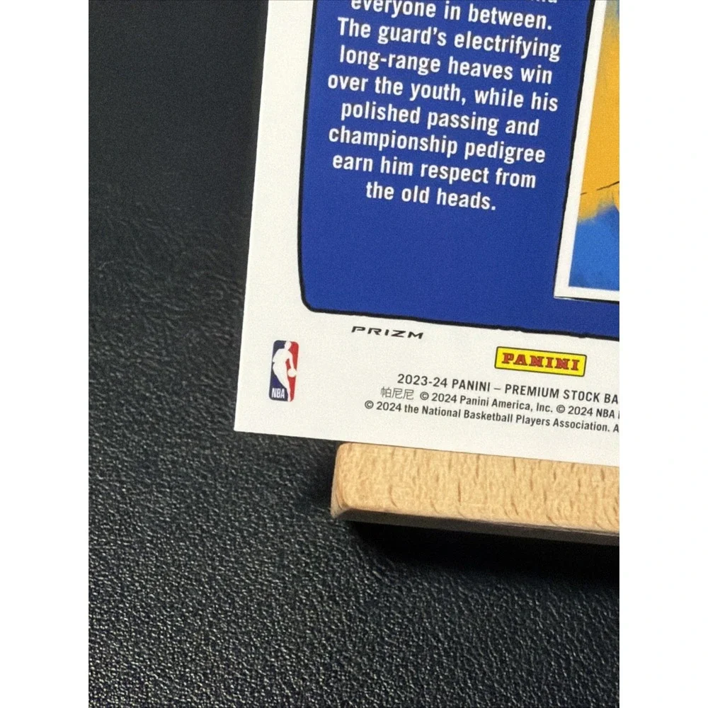 2023-24 Panini Premium Stock Presentations Stephen Curry #2 Warriors Insert GB